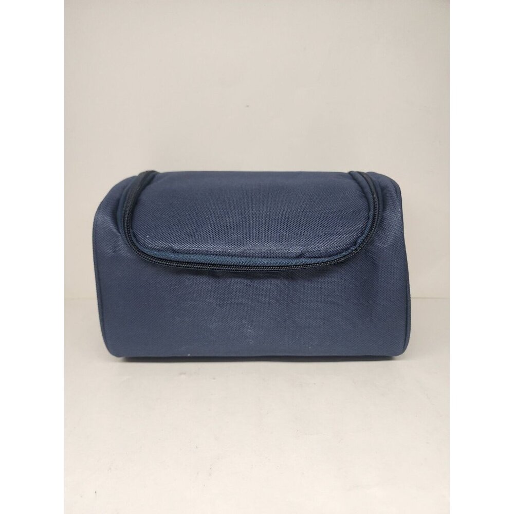 blue Shaveing toiletry pouch cosmetic bag dopp train case travel Hanging Pack